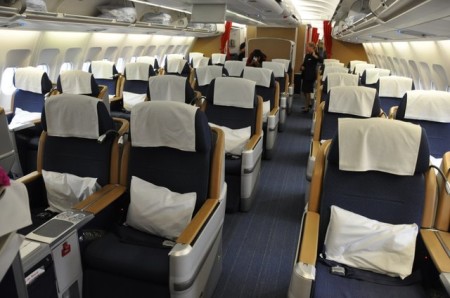 A view into Business Class on SAS