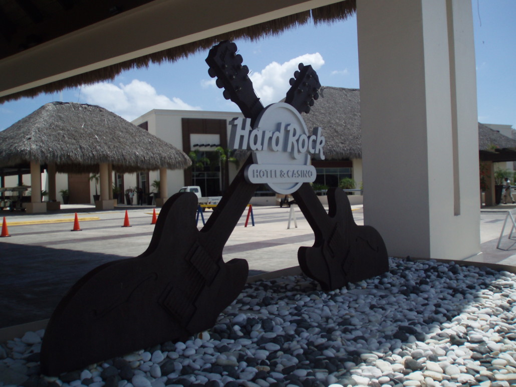 Welcoming you to the Hard Rock Punta Cana