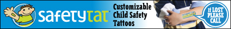 safety tat - personalized child safety tattoos