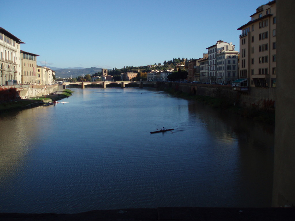 Arno River in Florence Italy