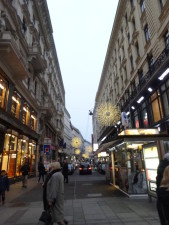 Christmas lights of Vienna