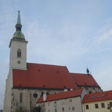 Bratislava, Slovakia.
ST. MARTIN’S CATHEDRAL, coronation church for the Kingdom of Hungary from the 16th to 19th centuries