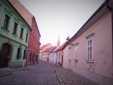 The streets of Bratislava, Slovakia